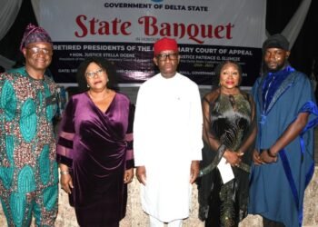 Delta: Okowa Lauds Justices Oghene, Elumeze for Contributing to Judiciary Devt | METROWATCH