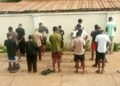 PHOTOS: EFCC Arrests 17 Suspected Internet Fraudsters In Makurdi