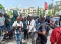 PHOTOS: Journalists barred from collapsed Banana Island building