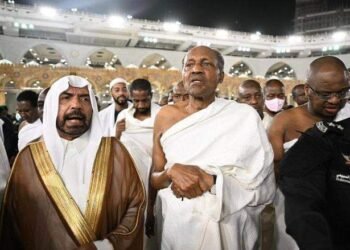 PHOTOS: Buhari At Lesser Hajj In Saudi Arabia