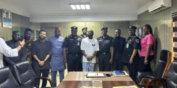 PHOTOS: Davido visits Commissioner of Police ahead Lagos concert | METROWATCH