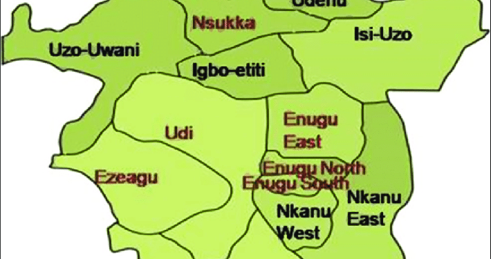 *Enugu State map