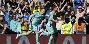 EPL results: Brighton hit Wolves six as Palace beat West Ham in thriller | METROWATCH