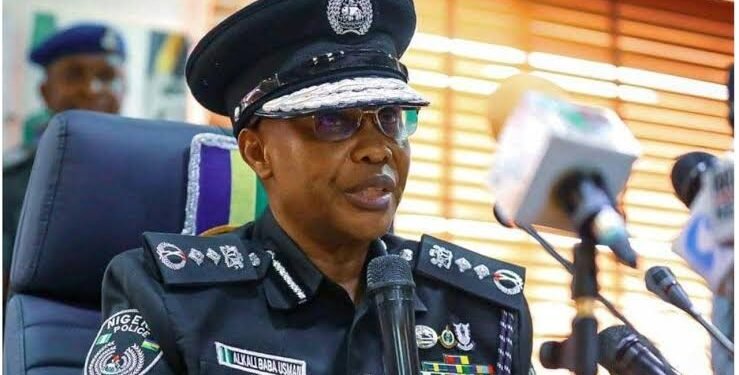 *Usman Baba, inspector-general of police (IGP), Nigeria Police