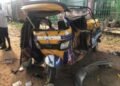 PHOTOS | One Dies as Car Crushes Tricycle Conveying Family of 4 | METROWATCH