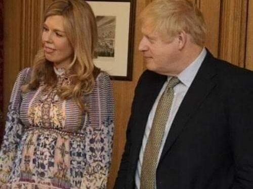 *Boris Johnson and wife