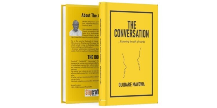 *Cover of the book, "The Conversation"