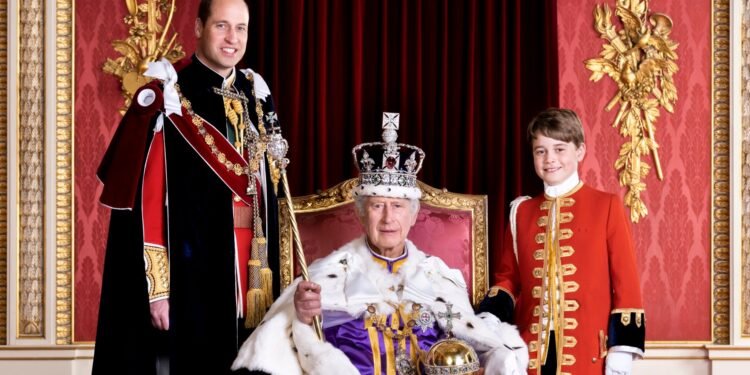*King Charles and his heirs

*PHOTO - Skynews