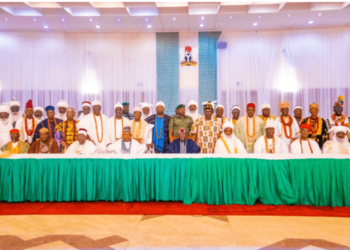 Tinubu Meets Traditional Rulers in Aso Rock | METROWATCH