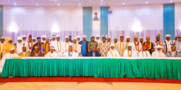 Tinubu Meets Traditional Rulers in Aso Rock | METROWATCH