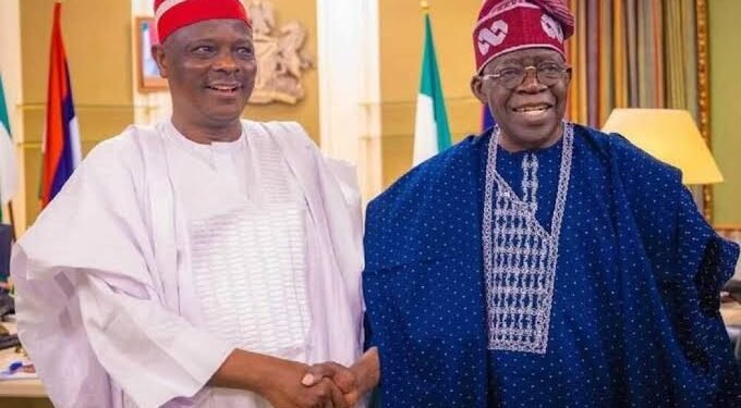 •Rabiu Kwankwaso (l) and Bola Tinubu (r)