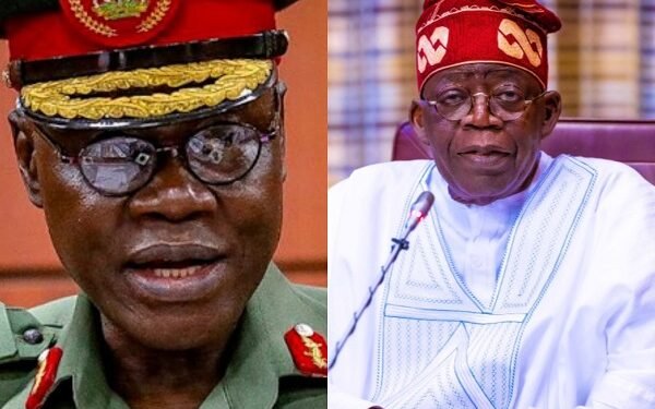 •A photo combination of Bola Tinubu and Faruk Yahaya
