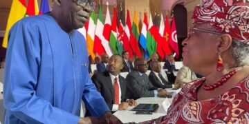 PHOTOS | Tinubu Meets AfDB’s Adesina, Okonjo-Iweala in France | METROWATCH