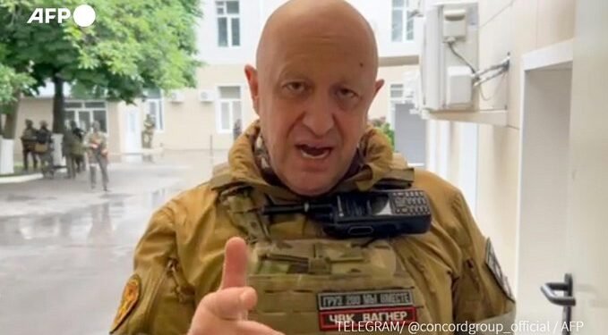 •Russian rebel group, Wagner's paramilitary chief, Yevgeny Prigozhin