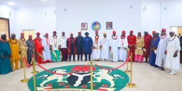 Oborevwori Promises Partnership with Traditional Rulers for ‘Sustainable Development’ | METROWATCH