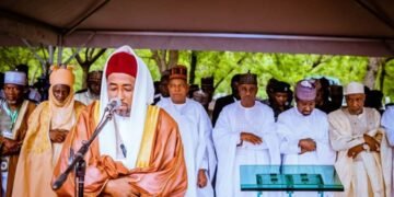 PHOTOS | Shettima, Abass Observe Eid Prayers in Abuja  |  METROWATCH