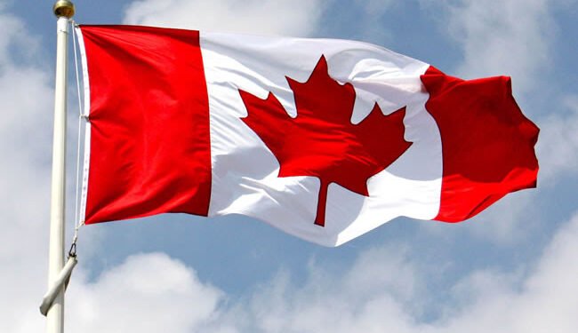 •Canadian flag