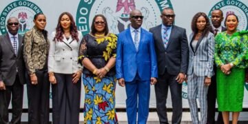 Edo: Obaseki Swears in 15 New Commissioners | METROWATCH