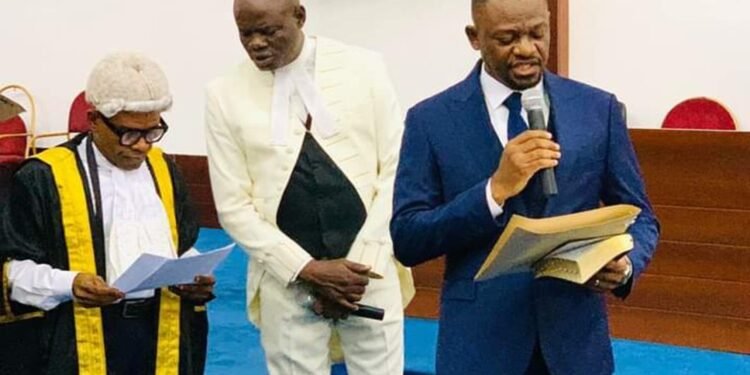 •Martins Amaewhule takes oath of office as Rivers Assembly speaker