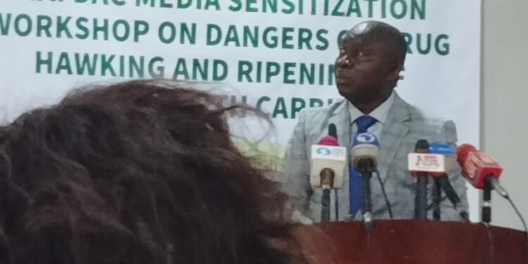•Representative of the NAFDAC DG, Dr Leonard Omokpariola