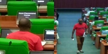 Drama as Nigerian Lawmaker is sent out of Plenary ‘for Improper Dressing’ | METROWATCH