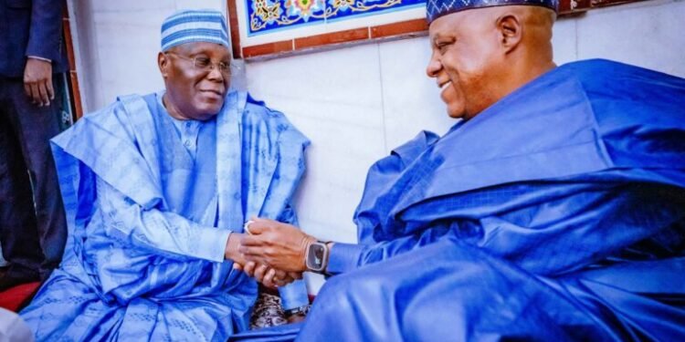 •L-R: Atiku Abubakar and Kashim Shettima