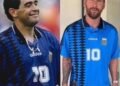 Messi Pays Tribute to Diego Maradona, Poses with Jersey from USA ’94 World Cup | METROWATCH