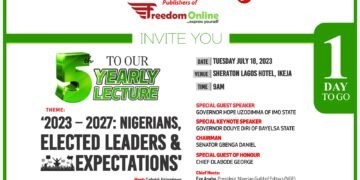 Freedom Online 5th Lecture: Uzodimma, Diri, Gbenga Daniel  Confirm Attendance | METROWATCH