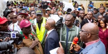 NLC protest: Obaseki charges Workers to Reject FG’s Palliative, Offers N500m Monthly Package | METROWATCH