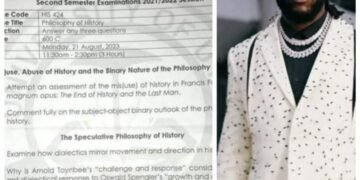 ‘No Evidence, You Go Explain Tire’, Burna Boy’s Popular Saying Appears in UNIUYO Exam Question | METROWATCH