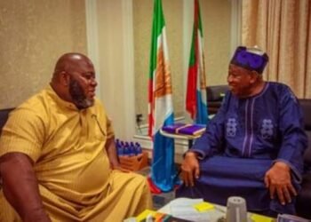 PHOTOS | Asari Dokubo Pays Ganduje Congratulatory Visit in Abuja | METROWATCH