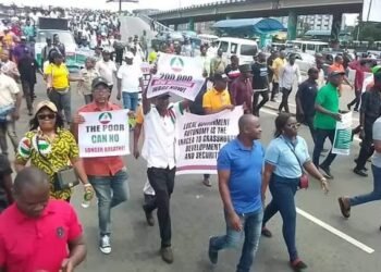 Protesters against Fuel Subsidy Removal Ground Port Harcourt | METROWATCH
