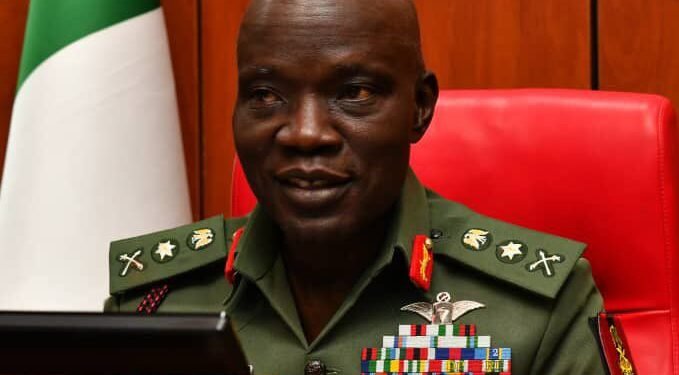 *Lt-Gen Taoreed Lagbaja, chief of army staff, Nigerian Army.