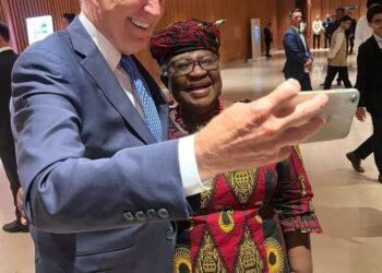 PHOTOS | Biden Takes Selfie with Okonjo-Iweala at G20 Summit | METROWATCH
