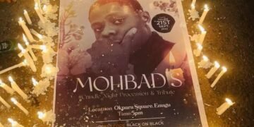 PHOTOS: Enugu Youths Hold Candlelight Procession for MohBad | METROWATCH