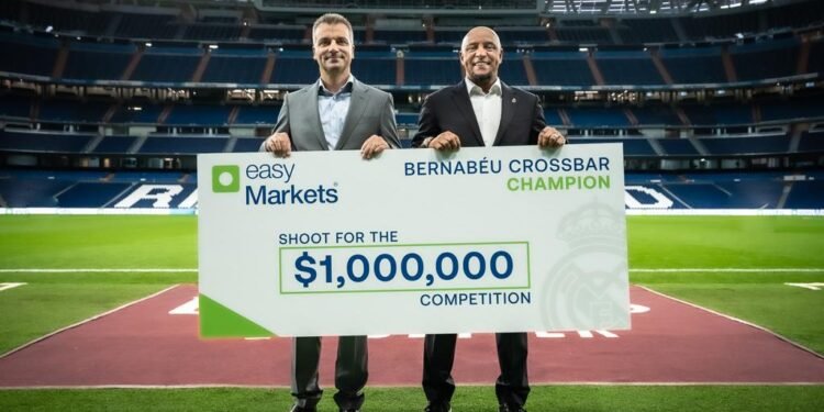 *The easyMarkets and Real Madrid 3rd anniversary of partnership prize