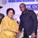 *  The NDDC Managing Director, Chief Samuel Ogbuku, (right) exchanging pleasantries with the wife of former President, Mrs. Patience Jonathan, during the Ogbia Youth Summit in Ogbia, Bayelsa State. On the left is the immediate past House of Representatives Member for Ogbia Nembe Federal Constituency, Hon. Fred Ogbua.
