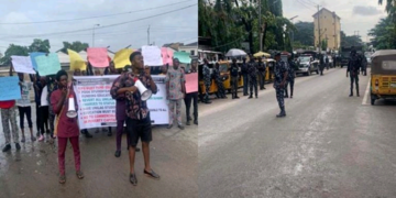Fees Hike | Police Teargas, Disperse Protesting UNILAG Students | METROWATCH