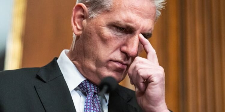 *Kevin McCarthy...impeached speaker of the U.S. congress