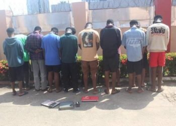 PHOTOS | EFCC Arrests 17 Suspected Internet Fraudsters in Edo | METROWATCH