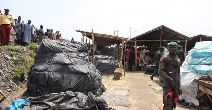 *Alaba Rago market, Lagos State