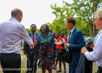 PHOTOS | German Chancellor Visits UNILAG MAD House | METROWATCH
