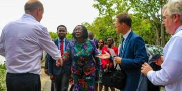 PHOTOS | German Chancellor Visits UNILAG MAD House | METROWATCH