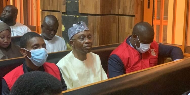 *Emefiele and EFCC officials in court