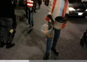 PHOTOS | Lagos Dislodges Street Traders in Lekki | METROWATCH