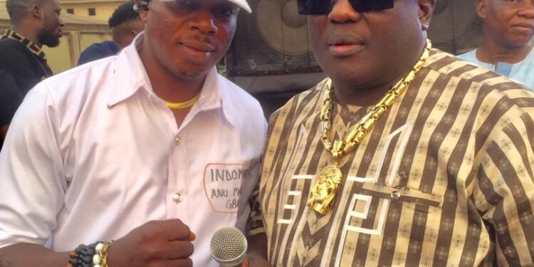 *The vibrant Juju sensation, Tope Indomie, and the seasoned Fuji maestro, King Saheed Osupa