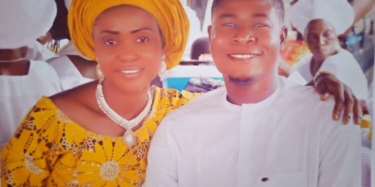 *Mrs. Adenaya Modupe with her husband, Hon. Adenaya Fatai Modawoni