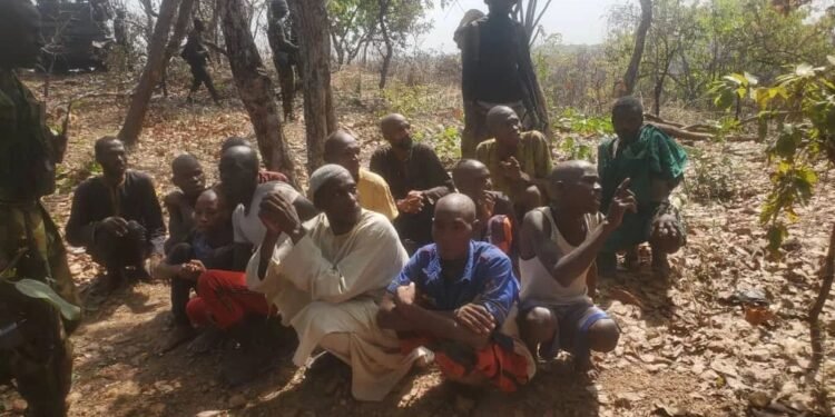 *Rescued Kidnap victims by troops of 1 Division, Nigerian Army.