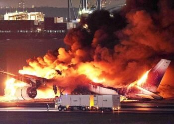 PHOTOS | Japan Plane Catches Fire at Tokyo Airport | METROWATCH