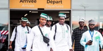 PHOTOS | Super Eagles Arrive Cote D’Ivoire for AFCON 2023 | METROWATCH
